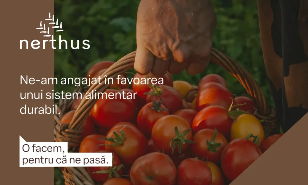 Ne-am angajat în favoarea unui sistem alimentar durabil. O facem pentru că ne pasă.